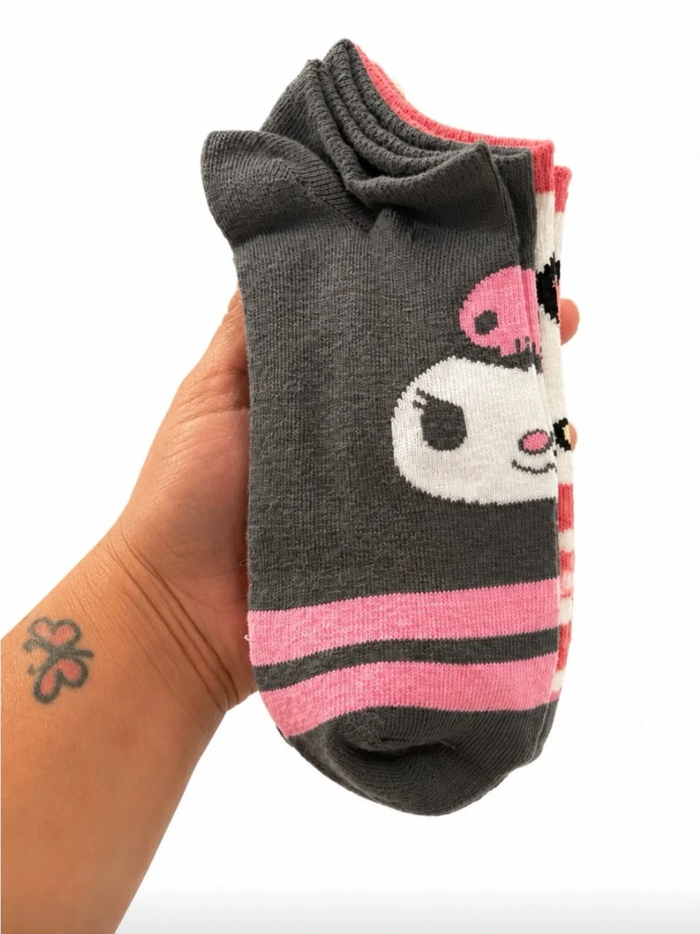 Hello Kitty NWT 5 Pk No Show Socks